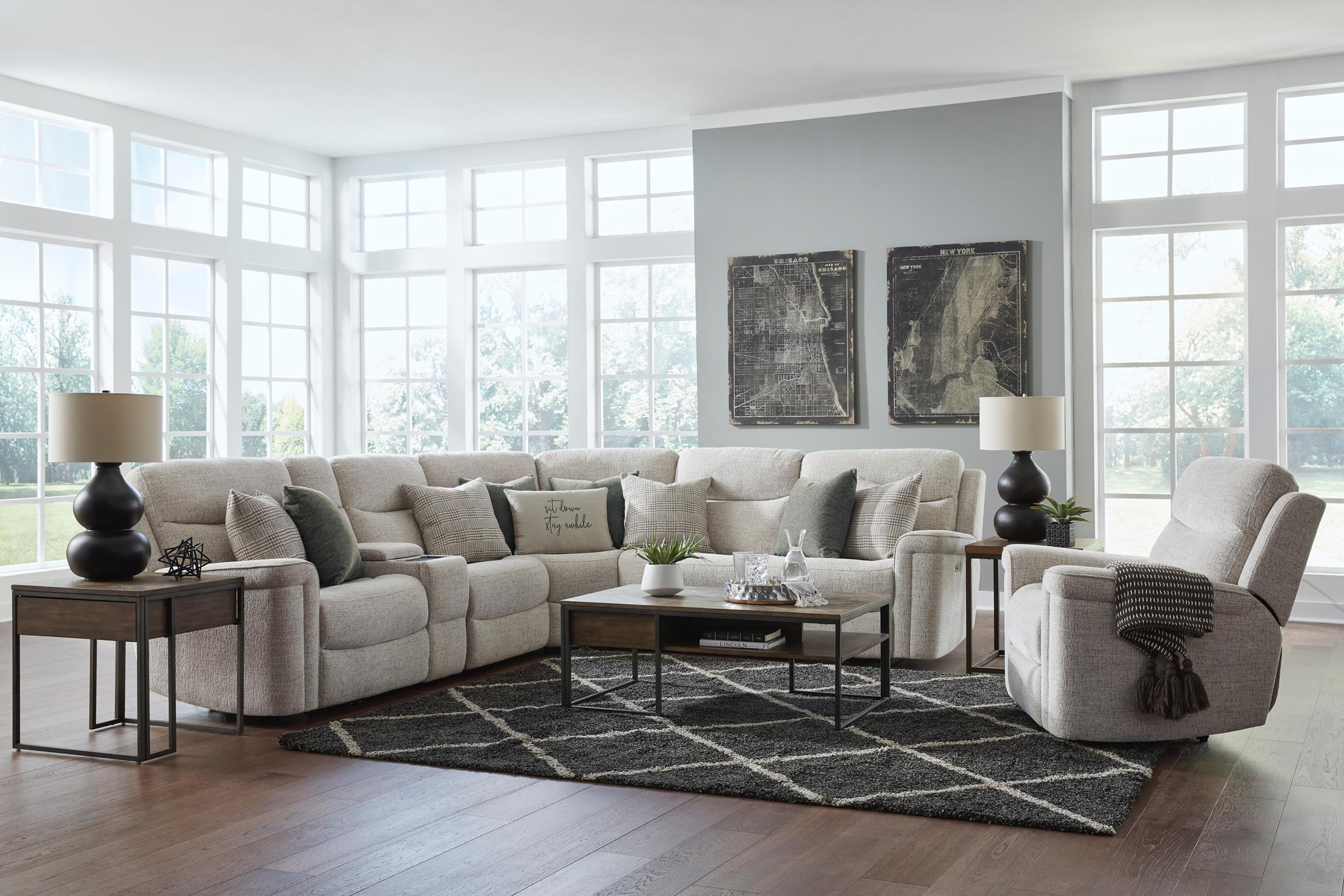 Dallas 3-Piece Power Sectional