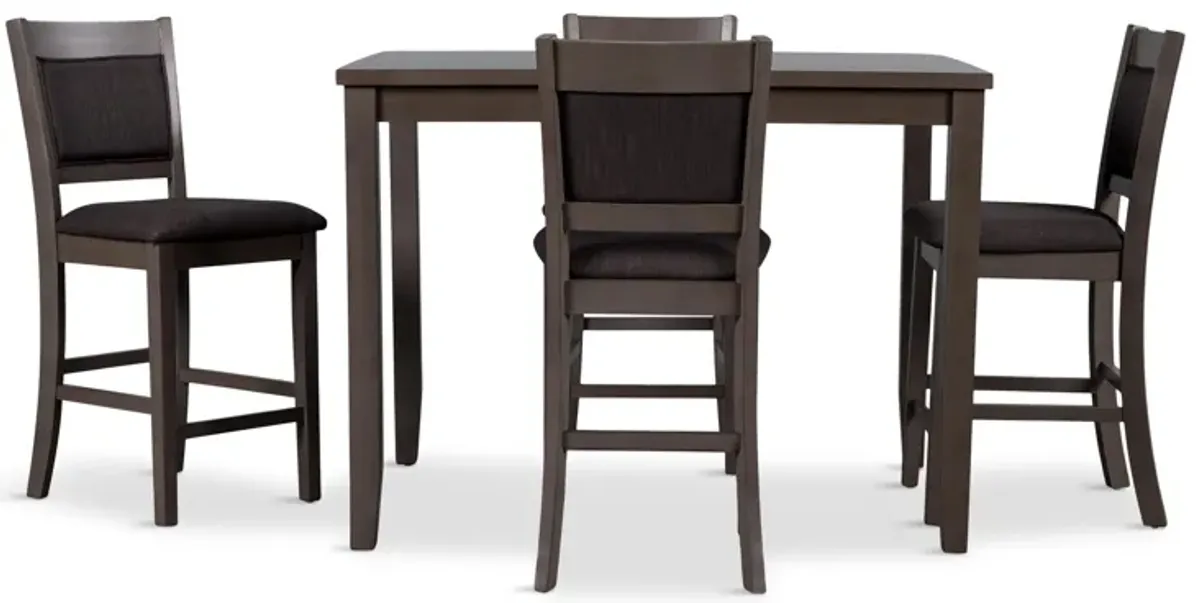 Kylan 5-Piece Counter Height Dining Set