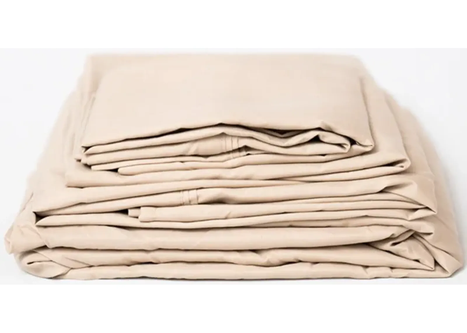 BedTech Khaki Microplush Bamboo Full Sheet Set