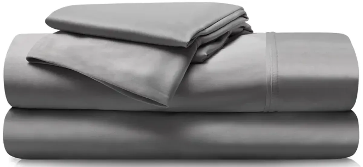 DriTec Split Head King Sheet Set in Gray