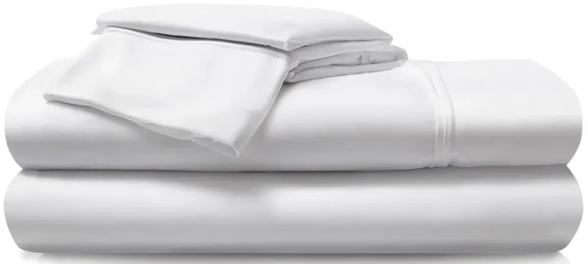 DriTec Split Head King Sheet Set in White