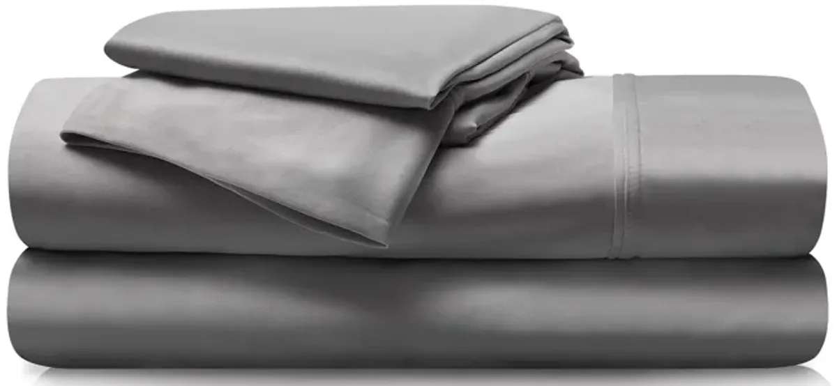 DriTec Split Head Queen Sheet Set in Gray