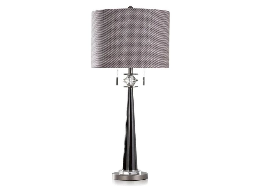 Silver Tapered Table Lamp