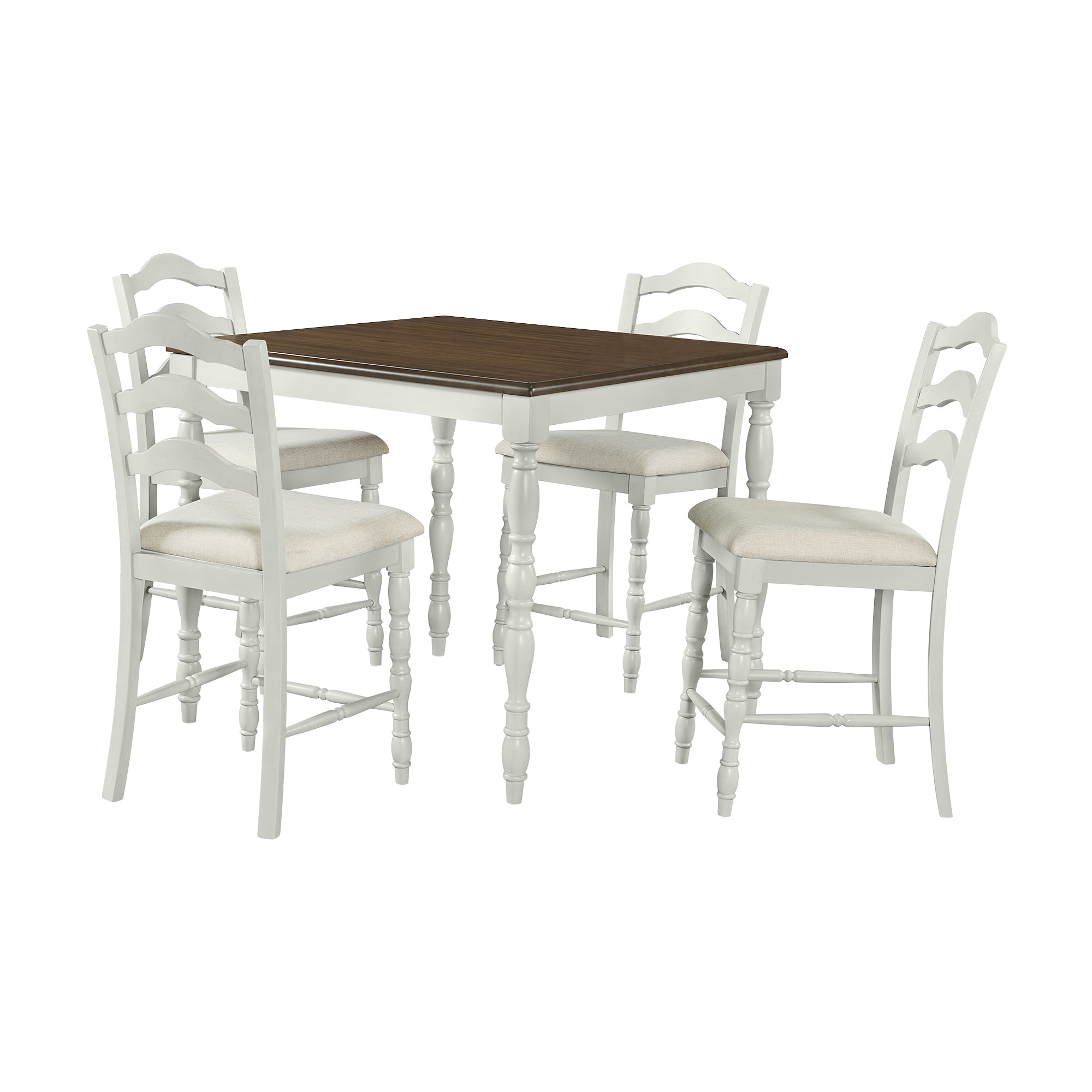 Lancaster 5-Piece Counter Dining Set