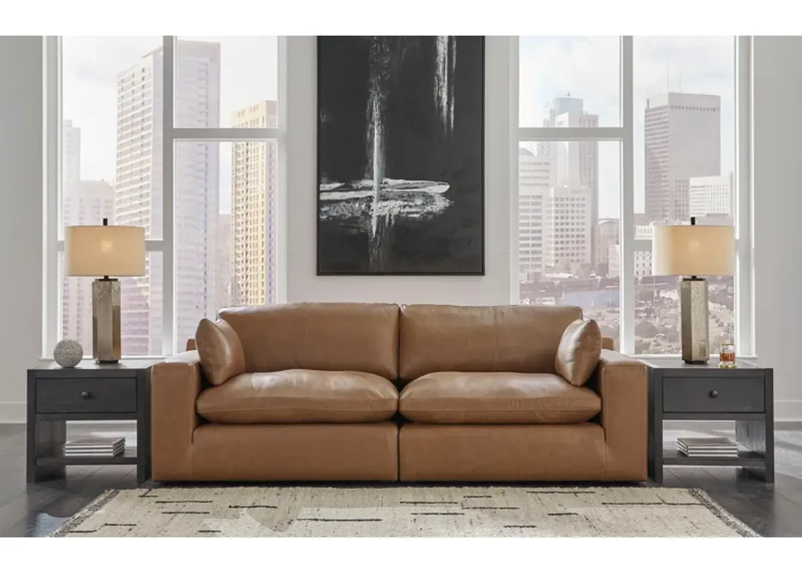 Emilia 2-Piece Sectional Loveseat