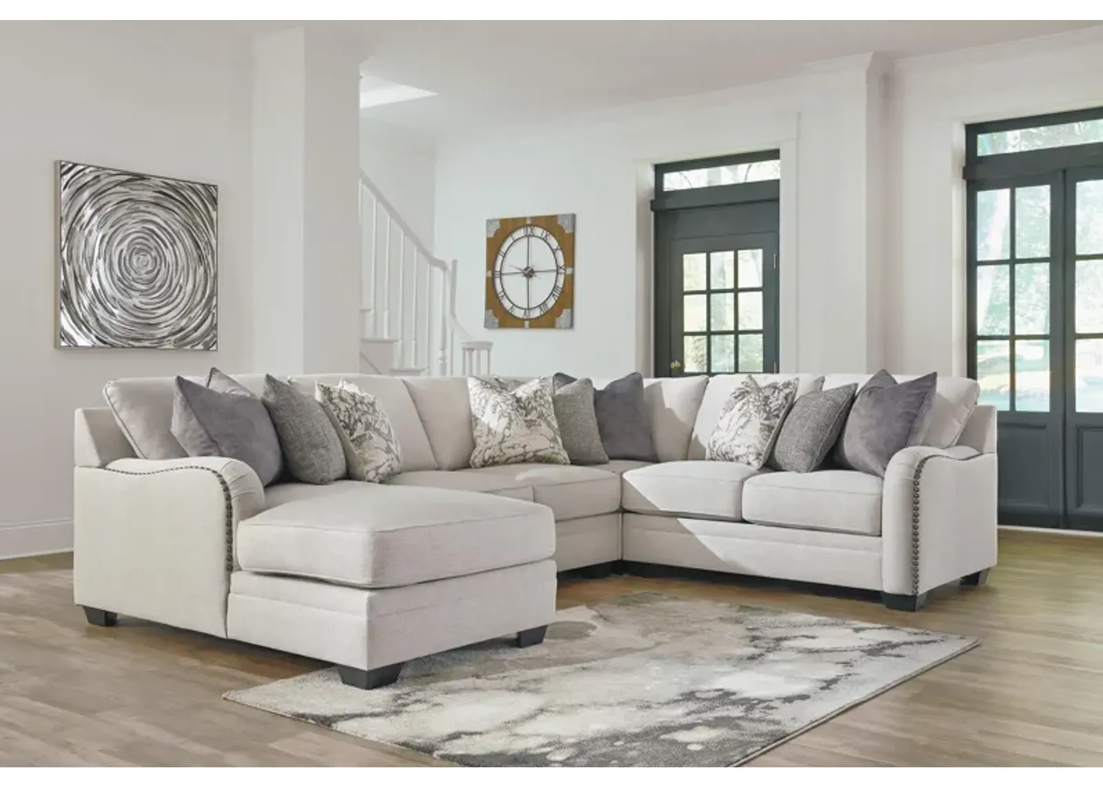 Dellara 4-Piece Sectional with Chaise - Left Facing