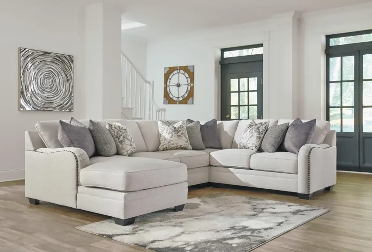 Dellara 4-Piece Sectional with Chaise - Left Facing