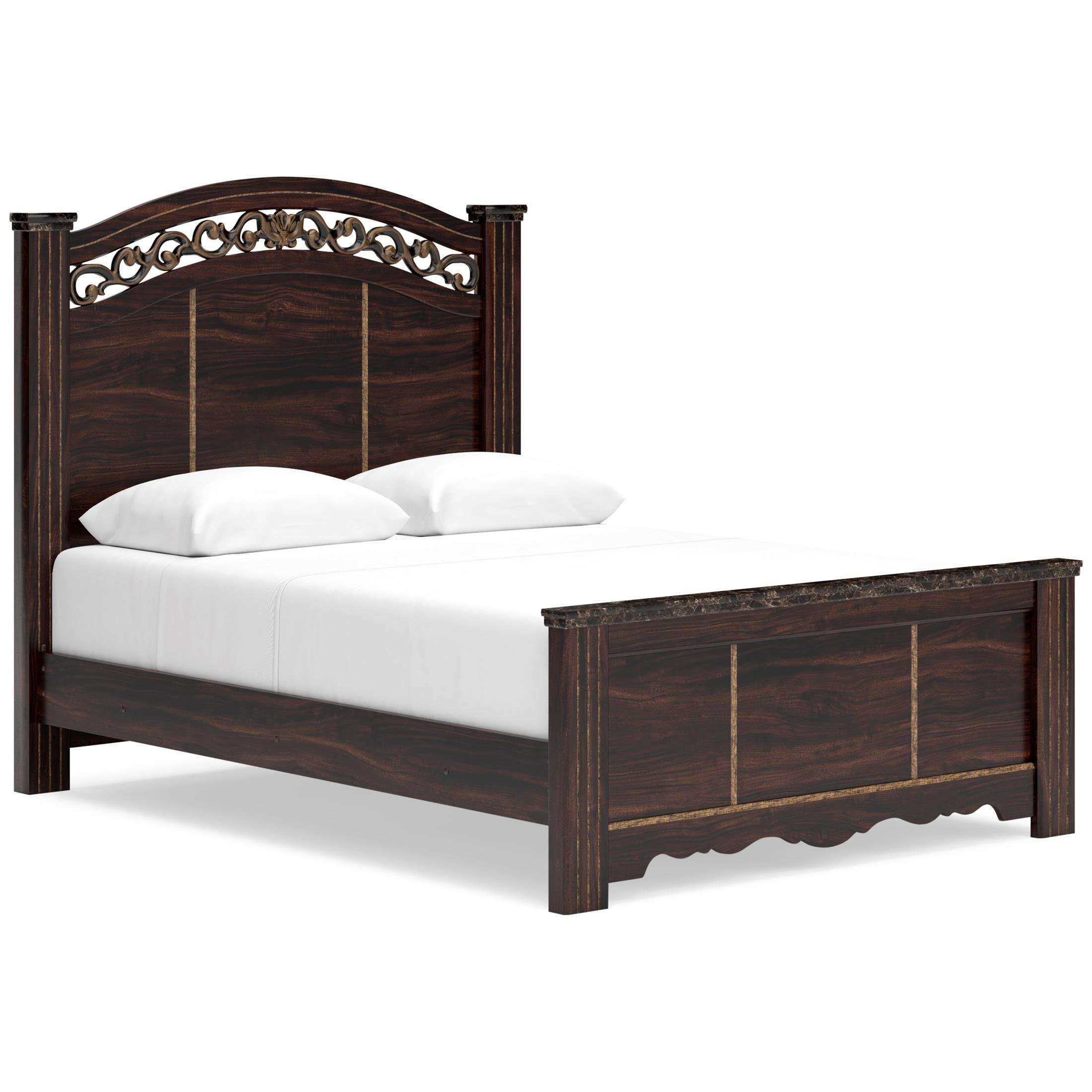 Glosmount Queen Poster Bed