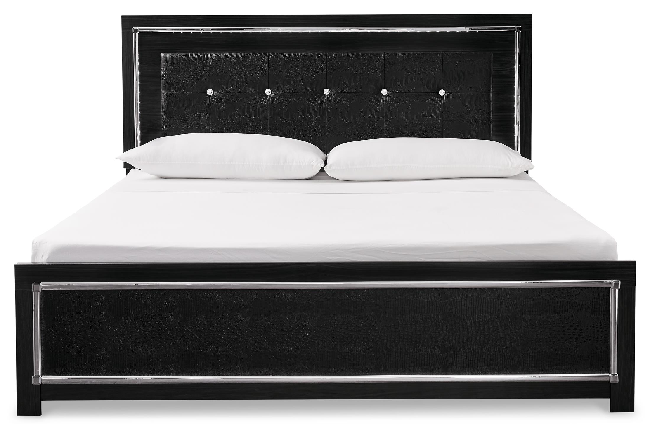 Kaydell King Upholstered Panel Bed