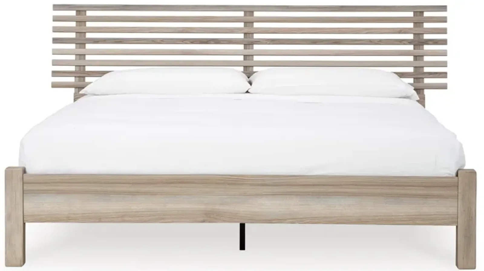 Hasbrick Queen Slat Panel Bed