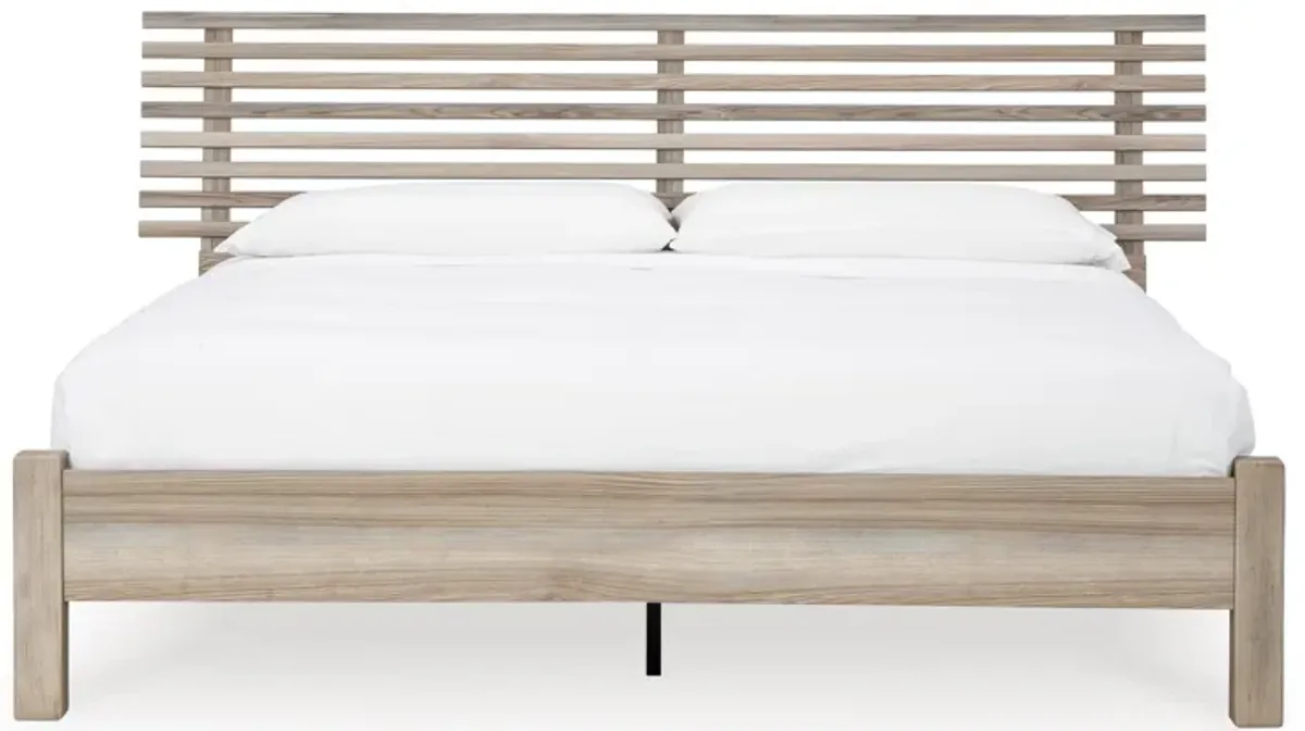 Hasbrick King Slat Panel Bed