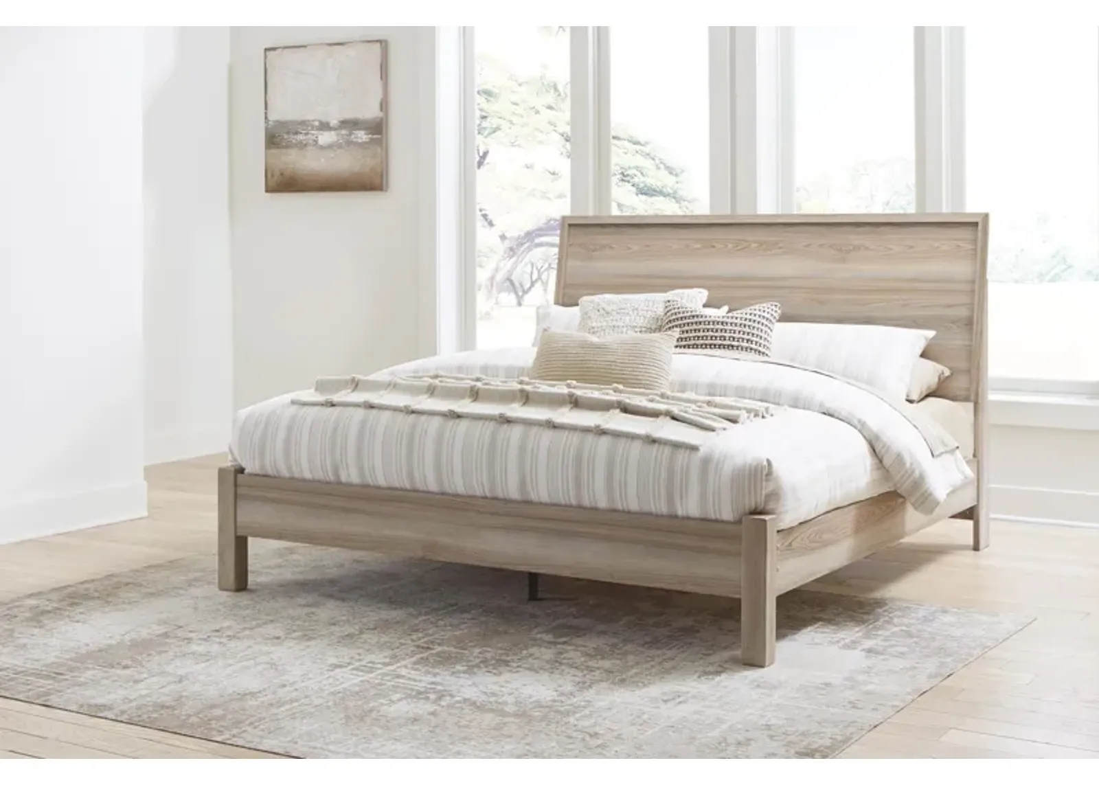 Hasbrick King Panel Bed