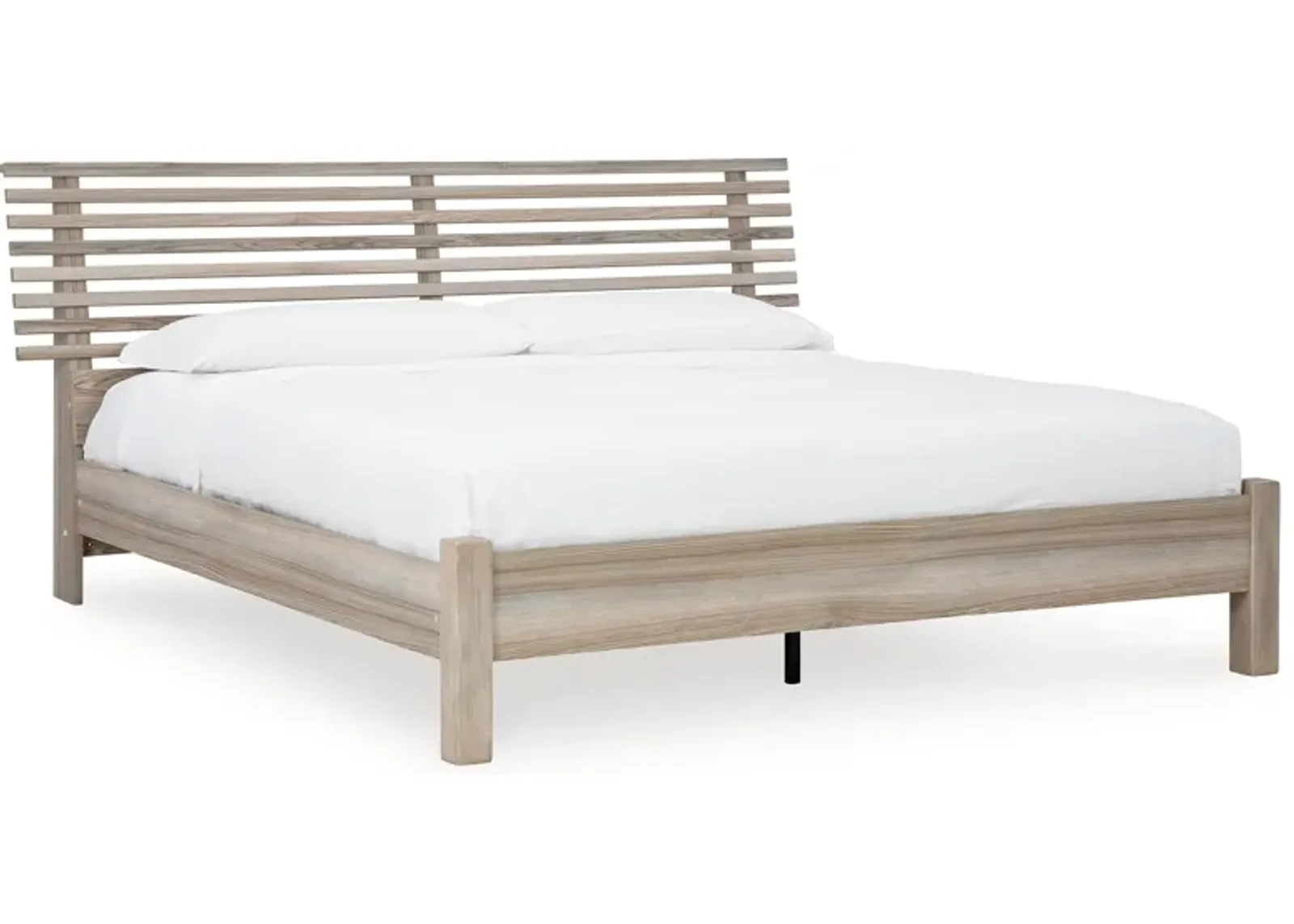 Hasbrick King Slat Panel Bed