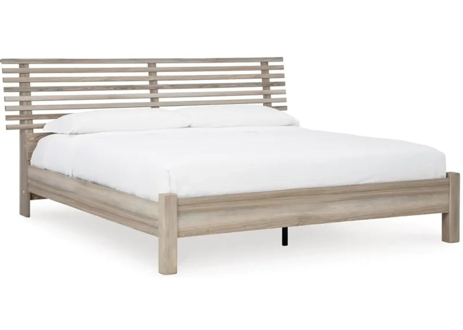 Hasbrick King Slat Panel Bed