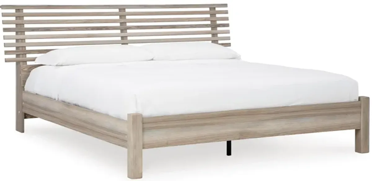 Hasbrick King Slat Panel Bed