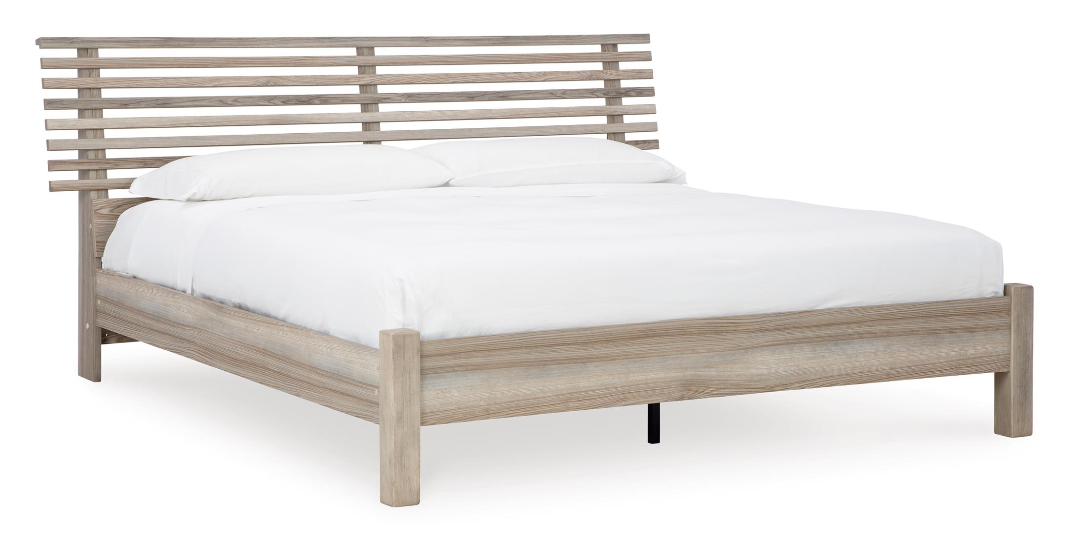 Hasbrick King Slat Panel Bed