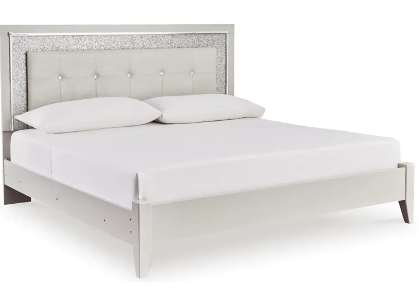 Zyniden Full Upholstered Panel Bed