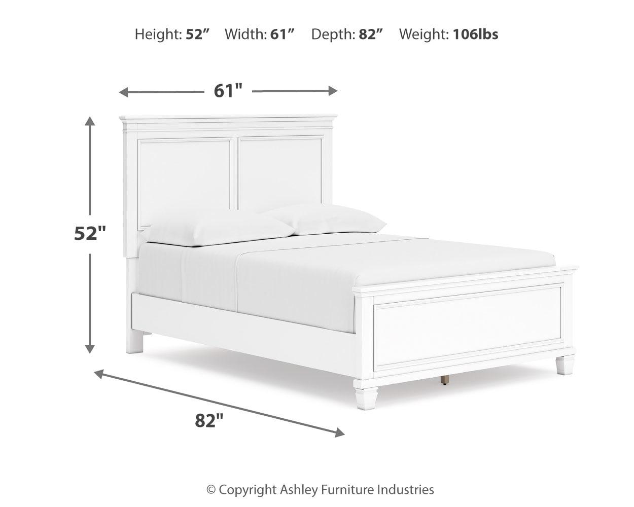 Fortman Full Panel Bed