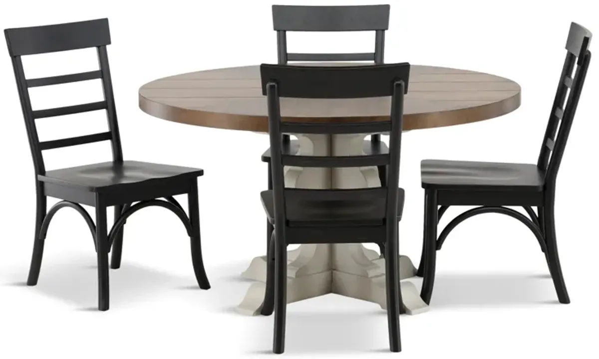 Willowbrook 5-Piece Round Dining Set