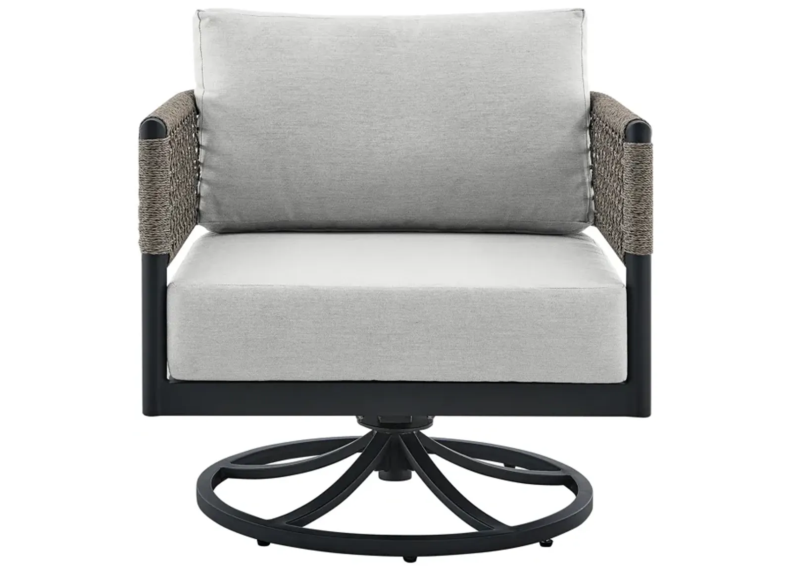 Felicia Outdoor Patio Swivel Rocking Chair