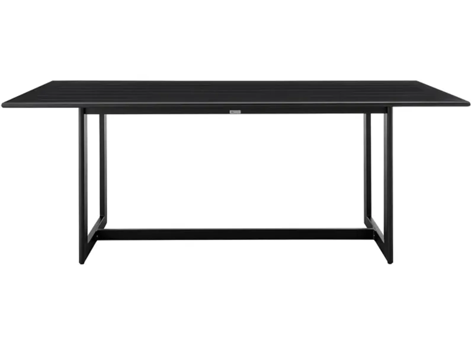 Grand Outdoor Patio Dining Table in Aluminum