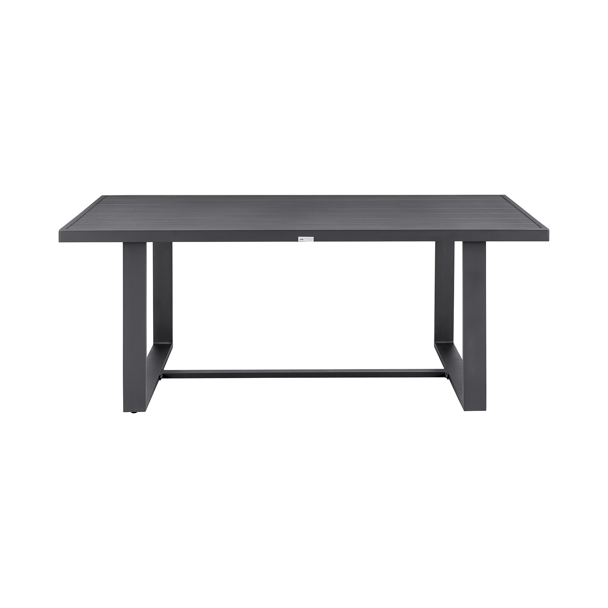 Argiope Outdoor Patio Dining Table in Aluminum