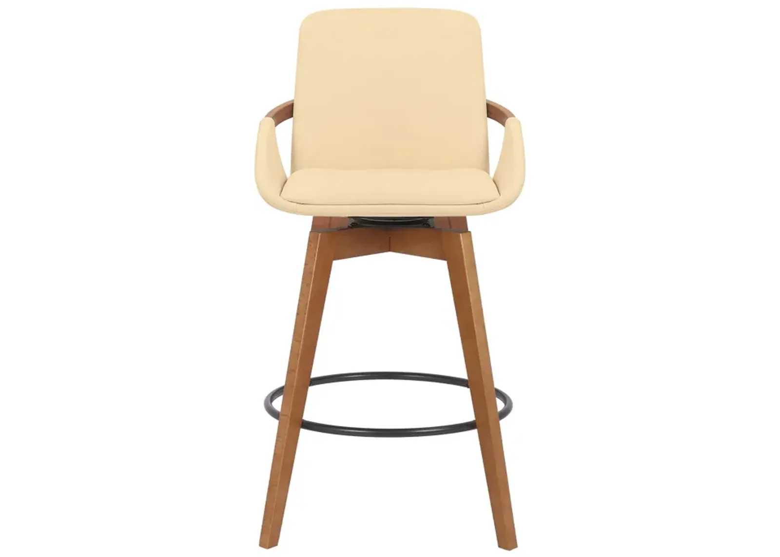 Baylor 26" Swivel Bar Stool in Cream