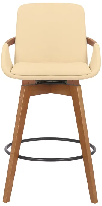 Baylor 26" Swivel Bar Stool in Cream