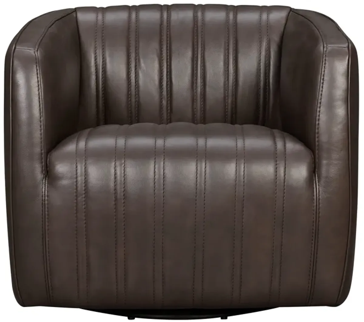 Aries Leather Swivel Chair