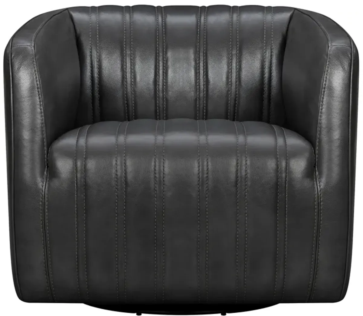 Aries Leather Swivel Chair