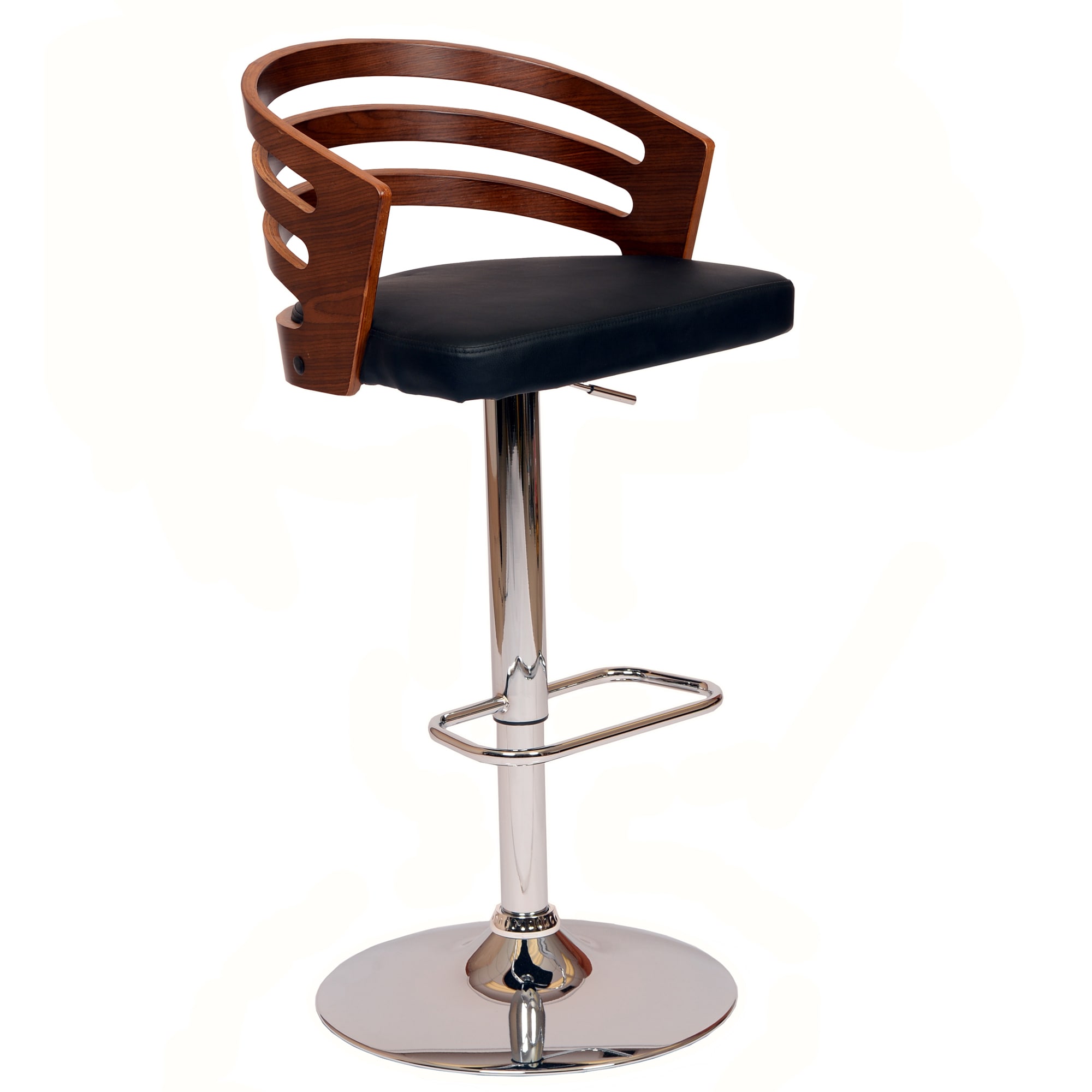 Adele Adjustable Height Swivel Bar Stool