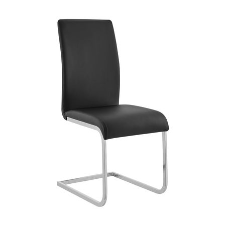 Amanda Side Chair (Set of 2) in Black