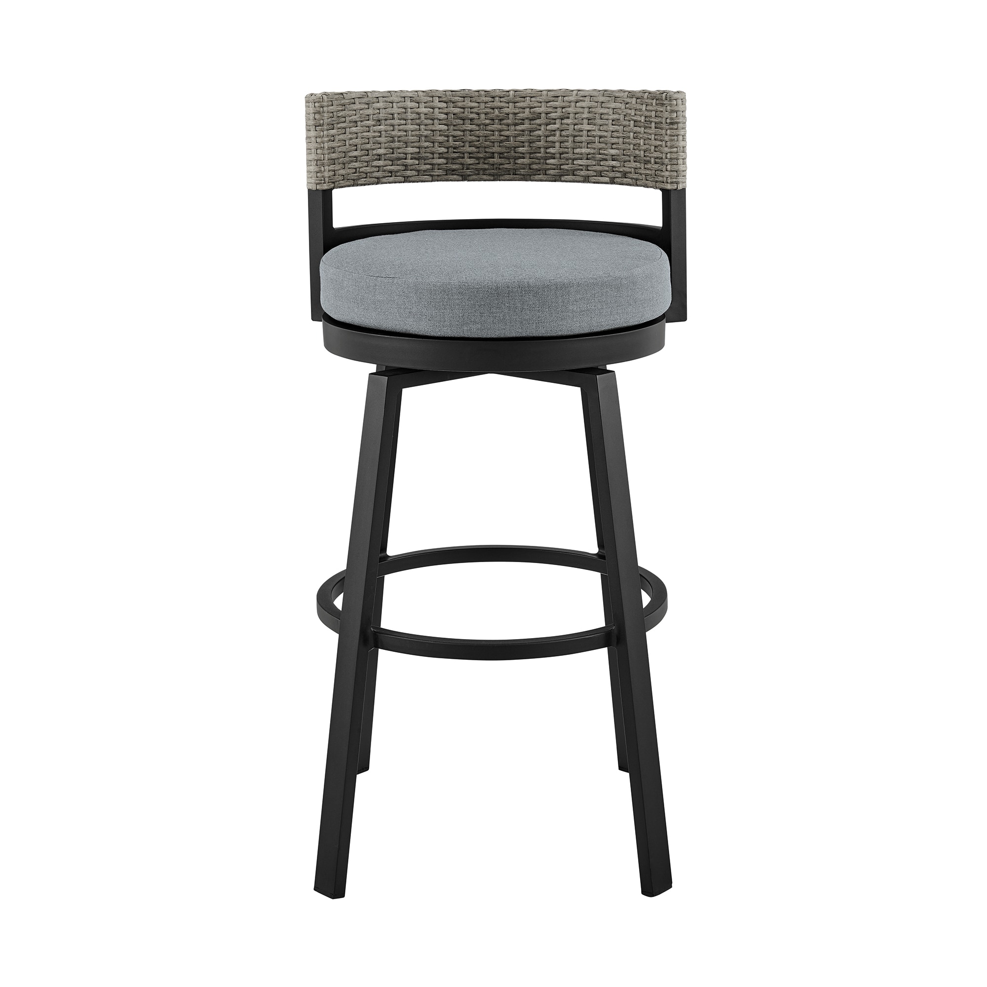 Encinitas Outdoor Patio Swivel Bar Stool