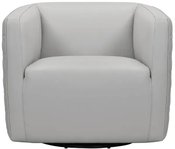 Melanie Leather Swivel Chair