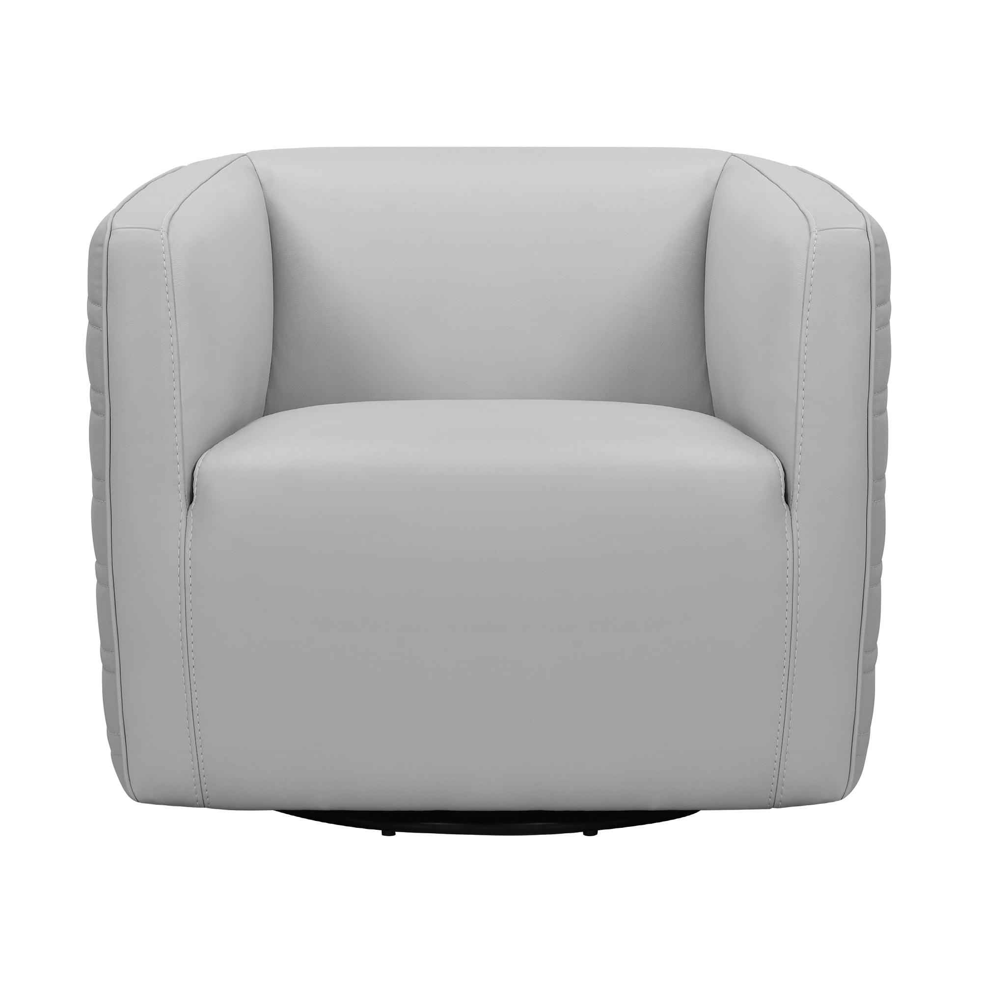 Melanie Leather Swivel Chair