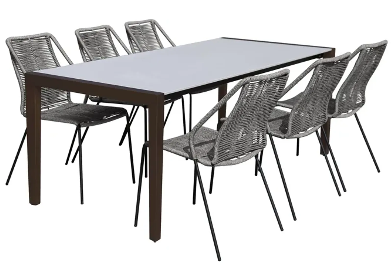 Fineline and Doris Indoor Outdoor 5 Piece Dining Set