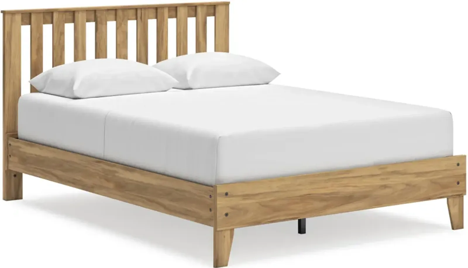 Bermacy Queen Platform Panel Bed