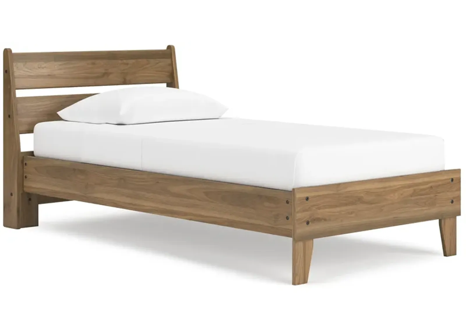 Deanlow Twin Platform Panel Bed