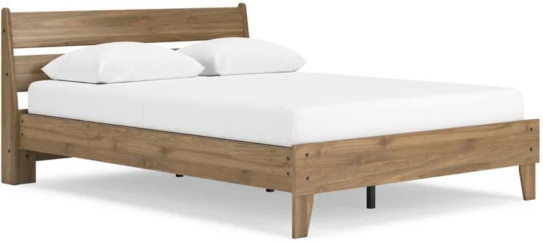 Deanlow Queen Platform Panel Bed