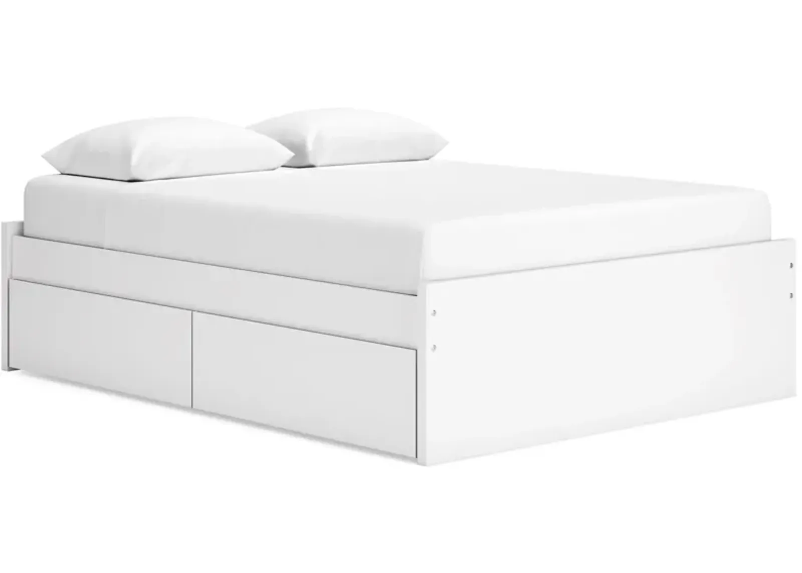 Onita Queen Platform Bed with 4 Side Drawers