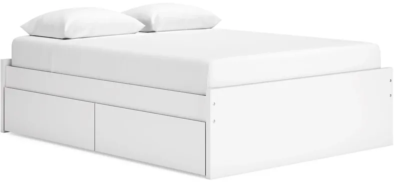 Onita Queen Platform Bed with 4 Side Drawers