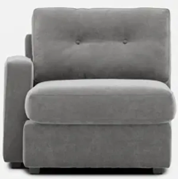 Modular One Left Arm Facing Chaise - Granite