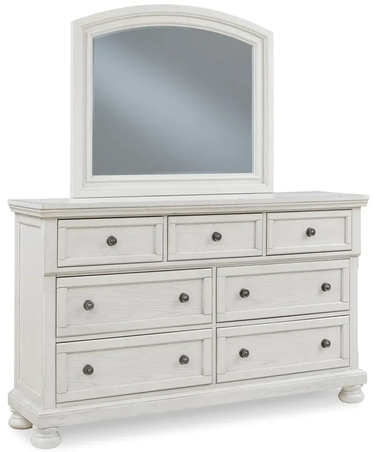 Robbinsdale 7 Drawer Dresser and Mirror