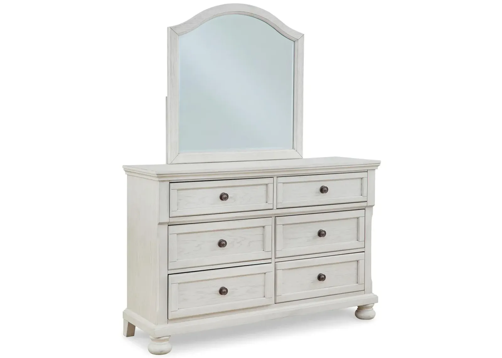 Robbinsdale Youth 6 Drawer Dresser and Mirror