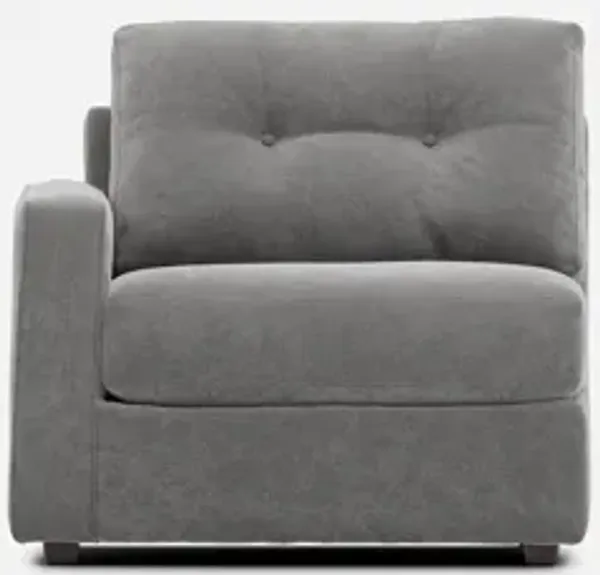 Modular One Left Arm Facing Chair - Granite