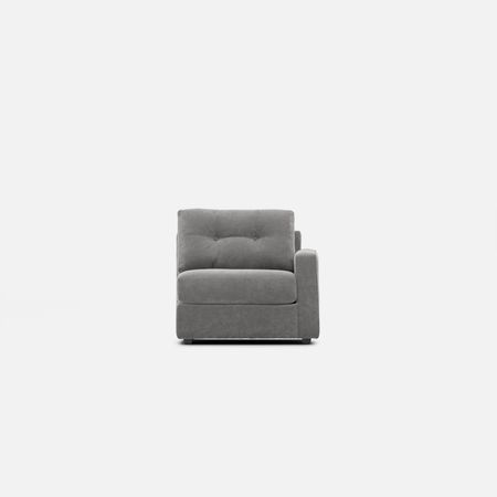 Modular One Right Arm Facing Chair - Granite
