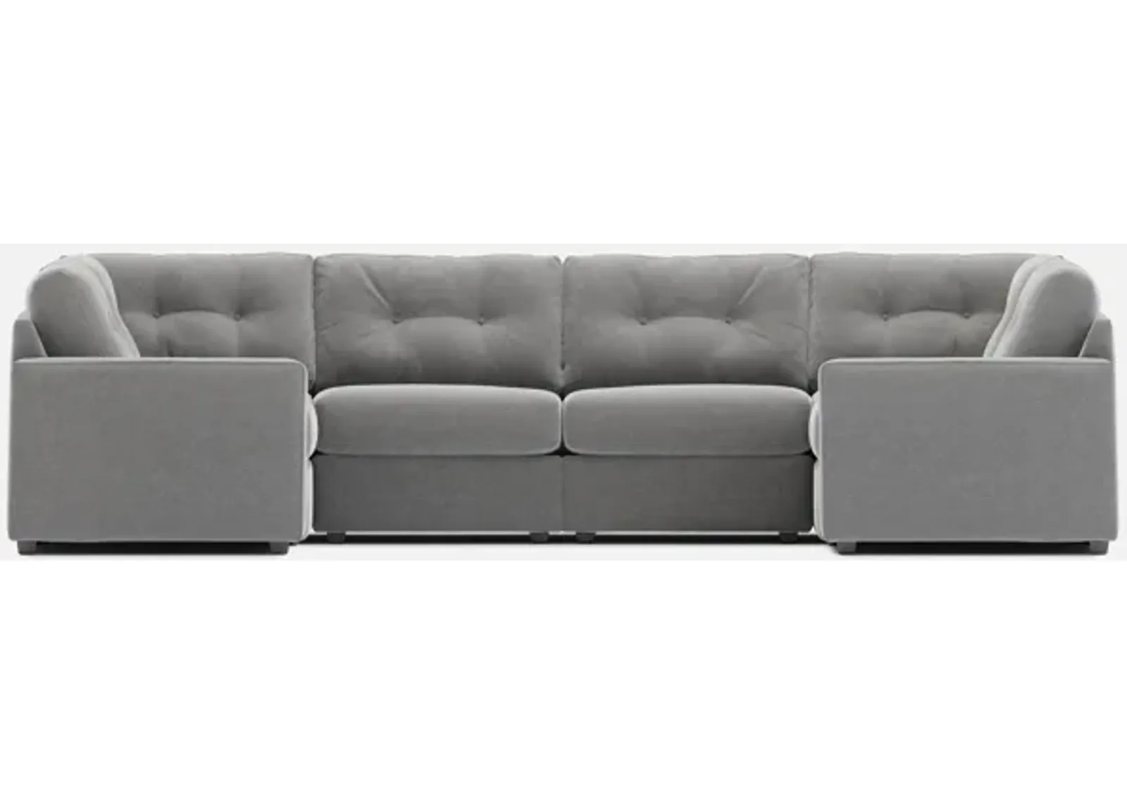 Modular One 6-Piece Sectional - Granite