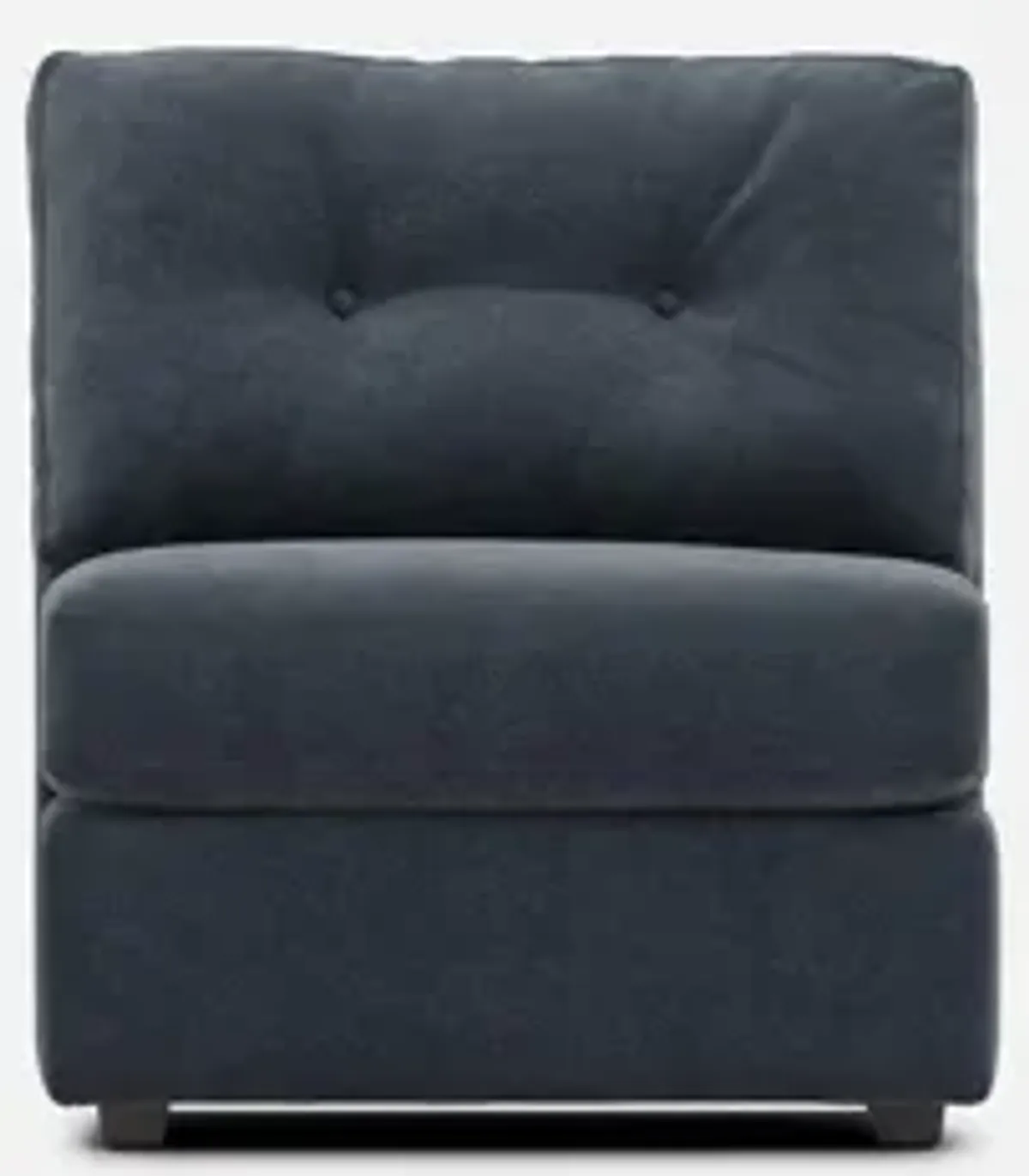 Modular One Armless Chair - Navy