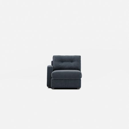 Modular One Left Arm Facing Chaise - Navy