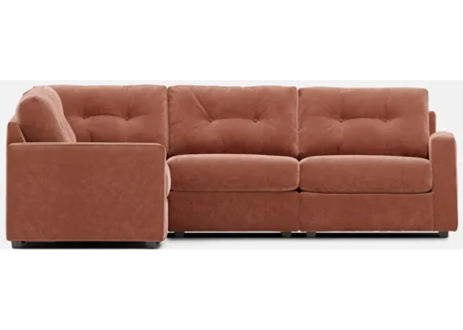 Modular One 5-Piece Sectional - Cantaloupe